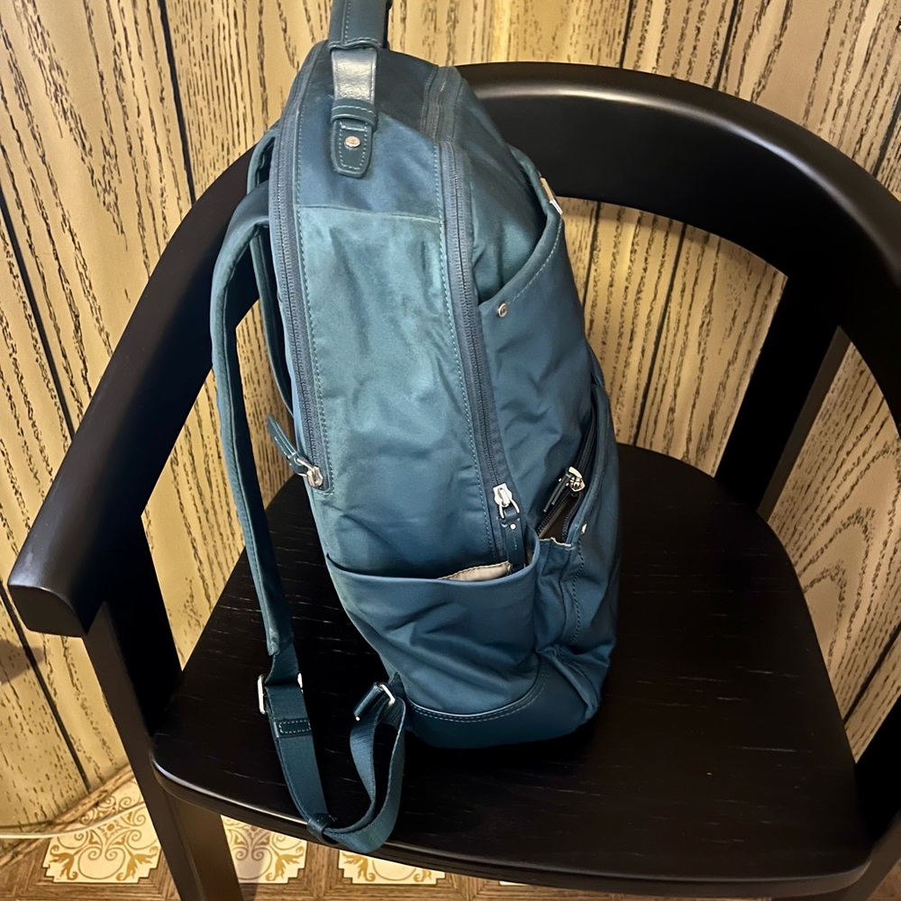 Tumi Teal Backpack with Multiple Pockets - image 2